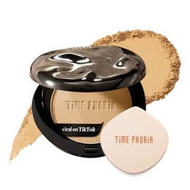 TIMEPHORIA Base de Maquillaje en Polvo Timeless Optima, Alta Cobertura y Acabado Matte Blur, 16H Control de Brillo, Polvo Compacto para Piel Grasa y c