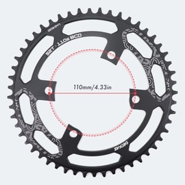DJC Road Bike Chainring 110bcd 7 8 9 10 11 12 Speed R7100, R8100, R9200 R7000, R8000, R9100, R9000, 4700, 5800, R2000, R3000, RX81 0, rx60 0 Dura ace Tiagra GRX 105 (36 Teeth)