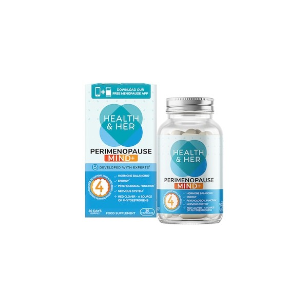 Health & Her Perimenopause Mind+ Multi Nutrient Supplement 30 Capsules