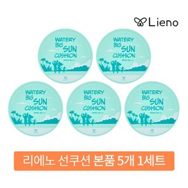 Rieno (현대홈쇼핑)장윤정 PICK 리에노 25-26 버전 온가족 빅 썬쿠션 기본구성 (본품 5개) (Hyundai Home Shopping) Jang Yoon Jung PICK Rieneo 25-26 Version Big Sun Cushion Basic Set (5 Main Products)