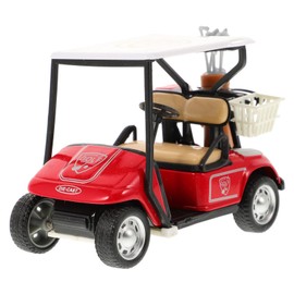 Milisten Coche De Juguete con Carrito De Golf Carrito De Juguete De Metal Adorno para Carrito De Golf Adecuado para El Hogar Dormitorio Sala De Estar Oficina Decoración De Escritorio De