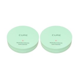 Kim Jong -moon Alo Ecure Aquaide Sun Cushion 25G 2 SF  / 김정문알로에큐어아쿠아마일드선쿠션25g본품2개SF
