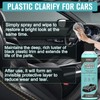 2 Pcs Plastic Clarify For Cars, Plastic Clarify, Waterless Spray
