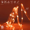 WYZworks 50ft Orange LED Rope Light - 8 Modes, Waterproof