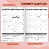 Clever Fox Planner – Undated Weekly & Monthly Planner for