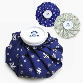 Ice pack, hot and cold ice pack, cold pack, warm pack, compress pack, ice pack, cool pack, golf sports portable Act Ice Bag (9 inches) - White 10ea