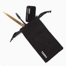 Terra Beauty Eye Brow kit with GoldPro Tweezer and Beheld Brow and Fly Away Clear Eyebrow Shaping Gel For Holding Brows, natural look.