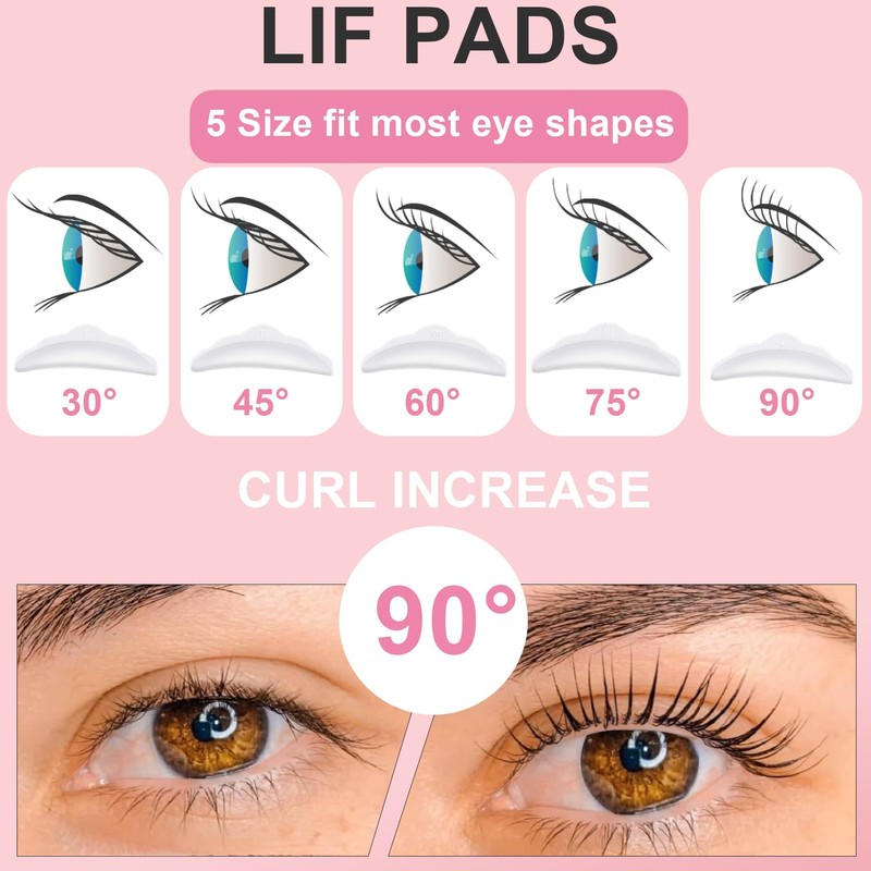 Eyelash Perm Set, Eye Lash Brow Lifting Kit, Beginner Curling