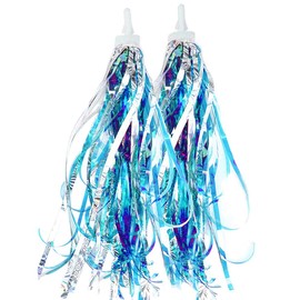 IEALODS 1Pair Kids Bicycle Tassel Ribbon, Children Scooter Handlebar Streamers Bike Grips Ribbon Baby Carrier Accessories