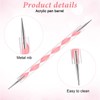Pack of 10 Dotting Pen, Rhinestone Nail Design, Marbleizing Tool