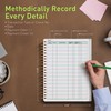 S&O Budget Expense Tracker Notebook - Monthly bill organizer to