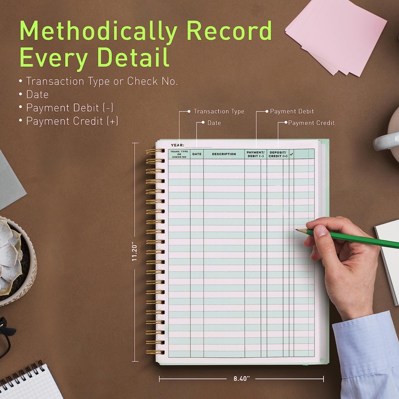 S&O Budget Expense Tracker Notebook - Monthly bill organizer to