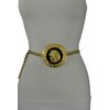 TrendyFashionJewelry Women Belt Hip High Waist Lion Medallion Buckle Charm
