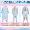 AUSTYLCO Hospital Gowns for Women and Men Tear Away Snap