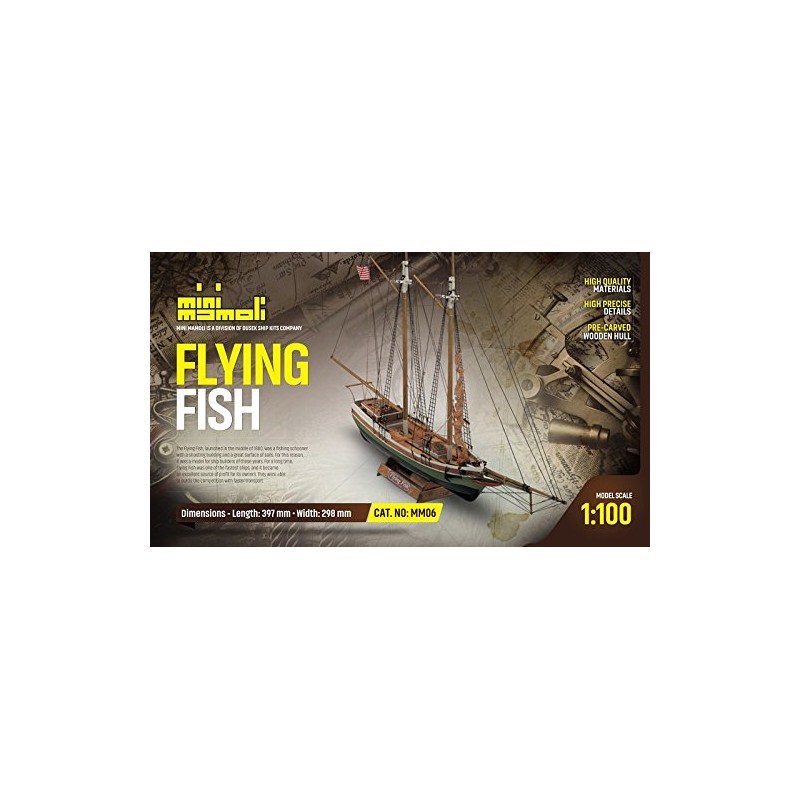 MINI MAMOLI - Modello Kit Barca FLYNG Fish Series Scala