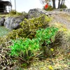15 Pcs 10mm Miniature Wild Flower Plants - Diorama, Train,