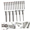 SEWACC 26Pcs Shanks Cutting Disc Holder for Rotary Tools Screw