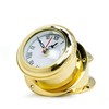 Nagina International MB Ship's Clock Solid Brass Nautical Ships Maritime