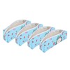 4pcs Crochet Hook Case Waterproof 600D Oxford Fabric Knitting Needle
