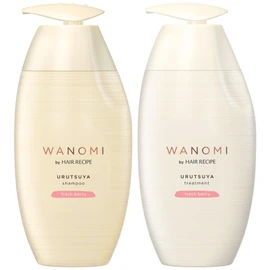 [Buy Set] Wanomi Wanomi by Hair Recipe, Moisturizer, Shampoo Treatment, Pump Set
