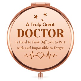 Thank You Doctor Compact Mirror for Purse Doctor Appreciation Gifts for Women Appreciation Gift for Hospital Medical Staff Doctors Day Gift Retirement Graduation Gifts for Medical School Students