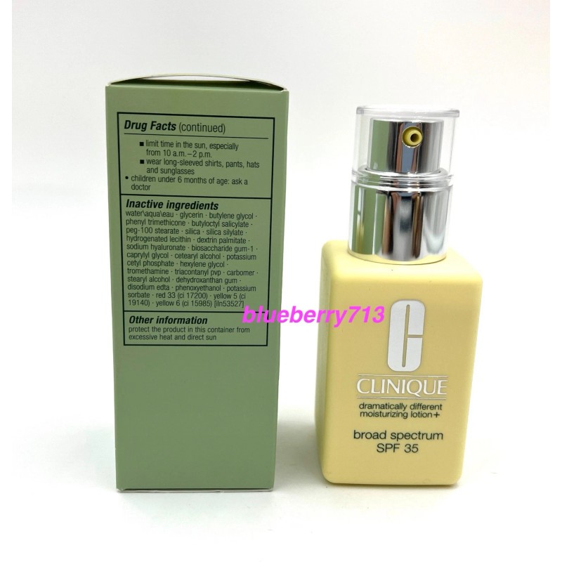 Clinique Dramatically Different Moisturizing Lotion SPF 35 ~ 2.5 oz/