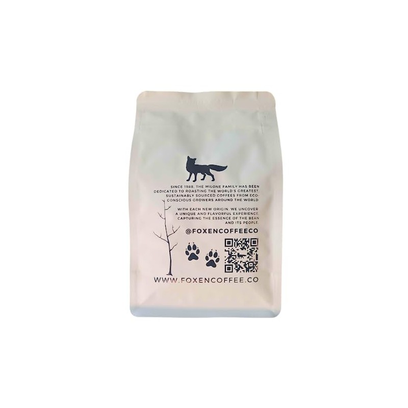 Foxen Coffee Mexico Chiapas, Whole Bean, Dark Roast, 12 ounce