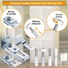 Bifold Door Hardware kit for 7/8" to 1" Track, Bifold