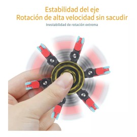Show Me Deformación Mecánica Fidget Spinner Juguete Antiestres M220