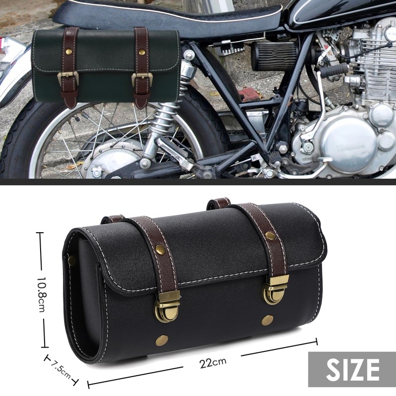 PIENSE Motorcycle Bag, Side Bag, Touring Bag, Tools, Accessory Storage,