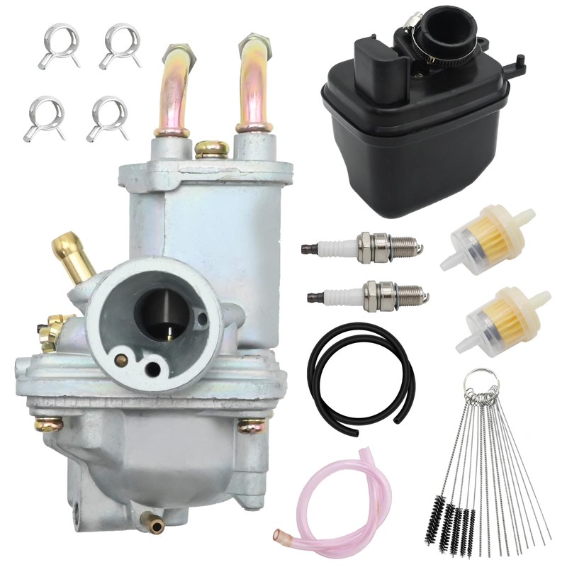 Anxingo Carburetor Kit with Fuel Filter Spark Plug Replacement for