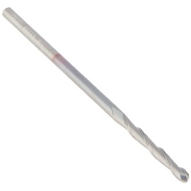 YG-1 52558TC Carbide Ball Nose End Mill, 2 Flute, Extra Long Length, TiCN Finish, 3" Length, 1/8"