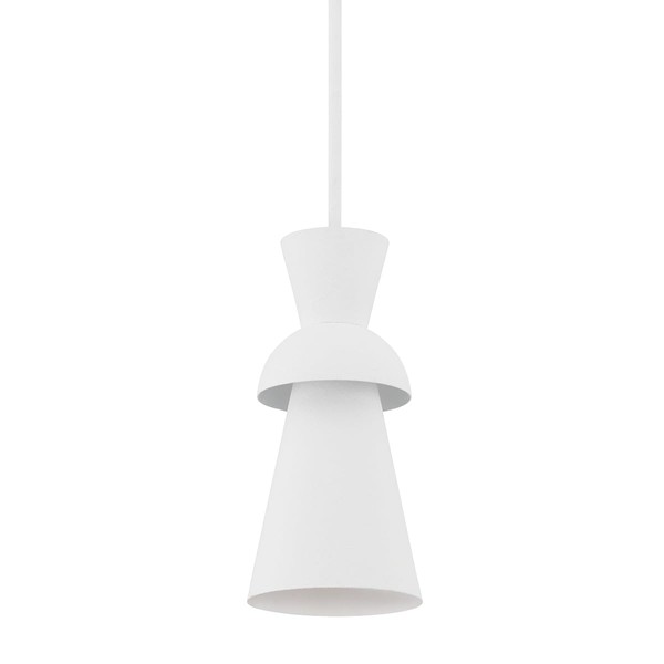 Troy-Standard F7902-GSW Florence - 1 Light Pendant 13.75 inches Tall