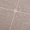 Winknowl Rustic Tablecloth, Cotton Linen Fabric Wrinkle Free Table Cloths,