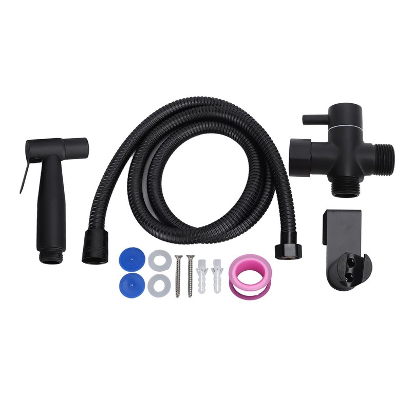 Toilet Bidet Sprayer Hole Free 304 Stainless Steel Pressurized Nozzle