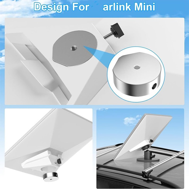 BEALIFE Adjustable Angle Car Roof Magnetic Mount for StarLink Mini