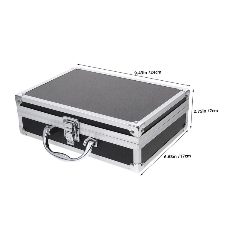 Levemolo Aluminum Multifunctional Portable Tool Case for Instruments Hard Briefcase
