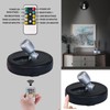 BERGUSTCH Battery Powered LED Spotlight, Wall Picture Lights, Indoor Uplighting,