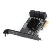 Hard Disk Expansion Card 6.0 Gbps PCIE to SATA 6G