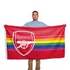 FOCO Arsenal FC Rainbow 5x3 Flag