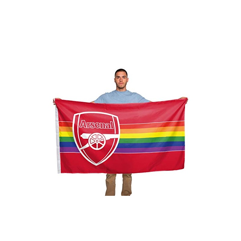 FOCO Arsenal FC Rainbow 5x3 Flag