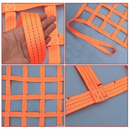 CiCixixi Safety Cargo Hanging Net, Hanging Lifting Net Cargo Hanging Net, Cargo Net Material Handling Strap, Hanging Lifting Net Mesh Size 10 cm (1 x 1 m)
