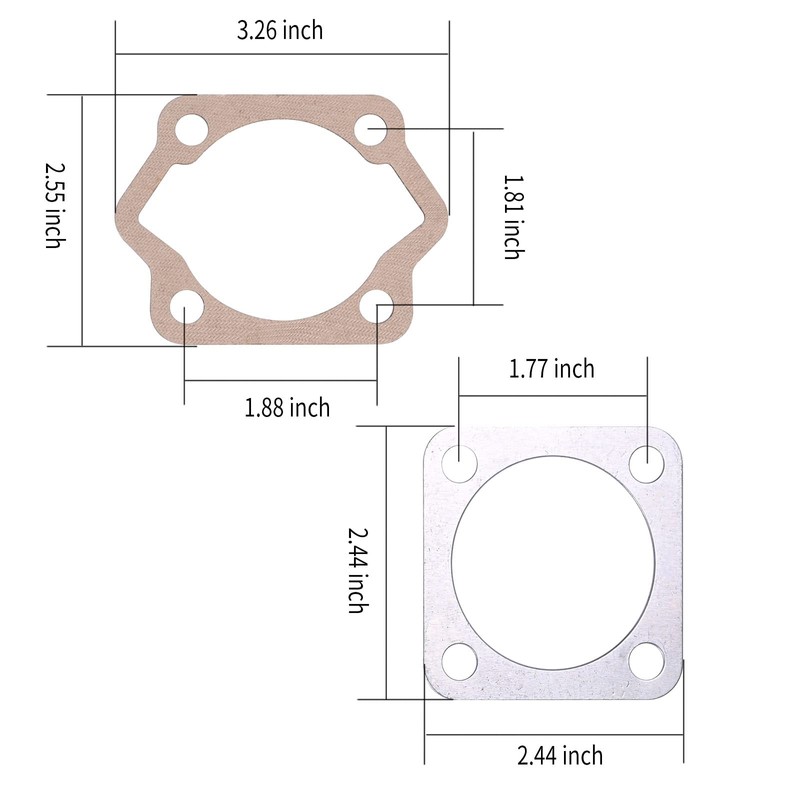5 Set Cylinder Head Bottom Gasket (5X Cylinder Head Gaskets