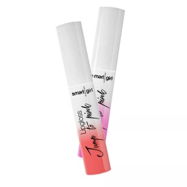 BelorDesign Belor Design JUMP TO PINK LIP GLOSS Long Lasting TINT Pink or Peach Chameleon - Peach
