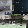 KOSUMOSU Digital Clock, Wall Clock, LED Table Clock, Auto Brightness,
