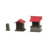 Sankei 1/150 Diorama Option Kit, Shinto B Papercraft