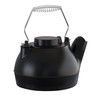 Fire Beauty Humidifying Iron Kettle，Stove Humidifier，Wood Stove Kettle，Cast Iron，Chrome handle