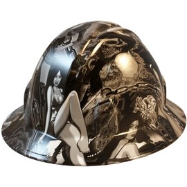 Hydrographic Full Brim Hard Hats with 6 Point Suspension - Dream Girls