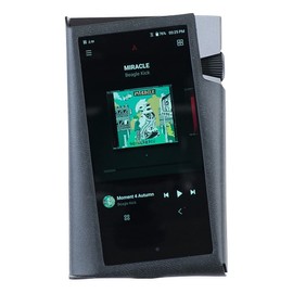 MITER Case For Astell&Kern A&Norma SR35 Cover Protector Handmade Case Cover AK-SR35 (Black)