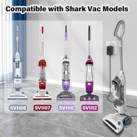 20V Vacuum Cleaner Charger for Shark SV1106 14.4V Battery Power Cord Adapter for Shark SV1112 SV1110 SV1107 Navigator Freestyle Upright Cordless Stick Vac Cleaner XA1106 XA1100 XBT1106N YL09A-200045